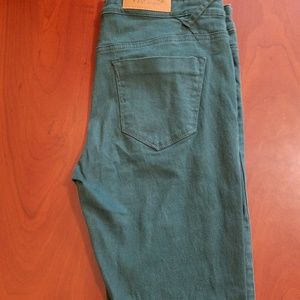 Fall Sale- Skinny Jeans Green